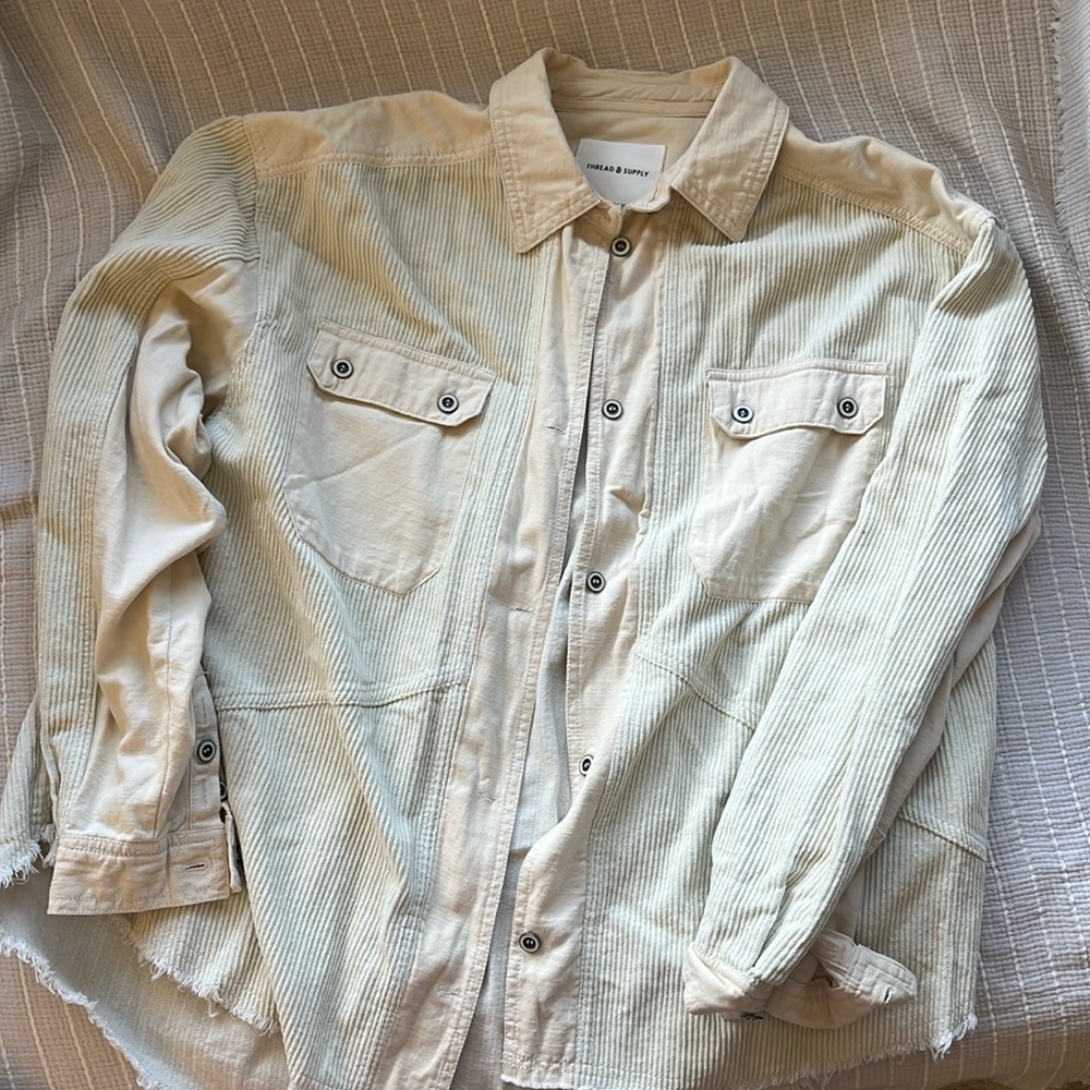 Thread & Supply Cream Jacket - image 1